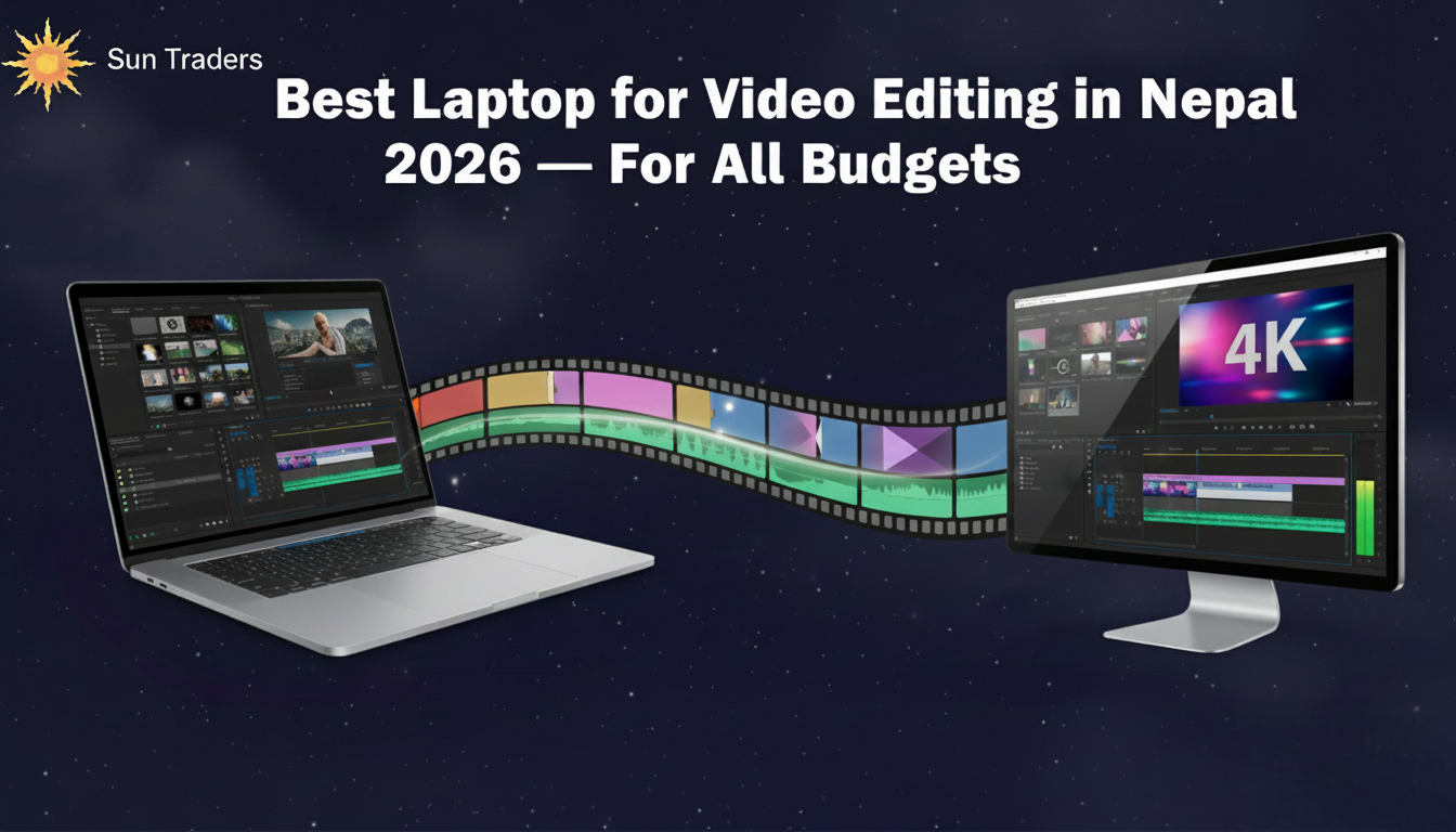 Best Laptop for Video Editing in Nepal 2026 — For All Budgets