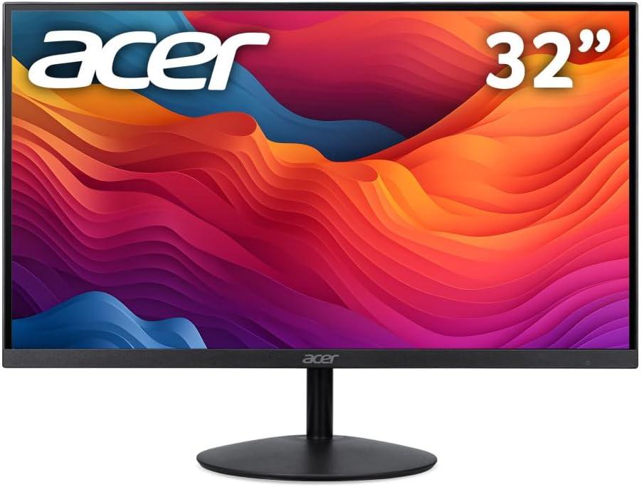 Acer SA322QUE 32" IPS Quad HD 100Hz 1ms HDR10 Ultra Thin Monitor with Speakers