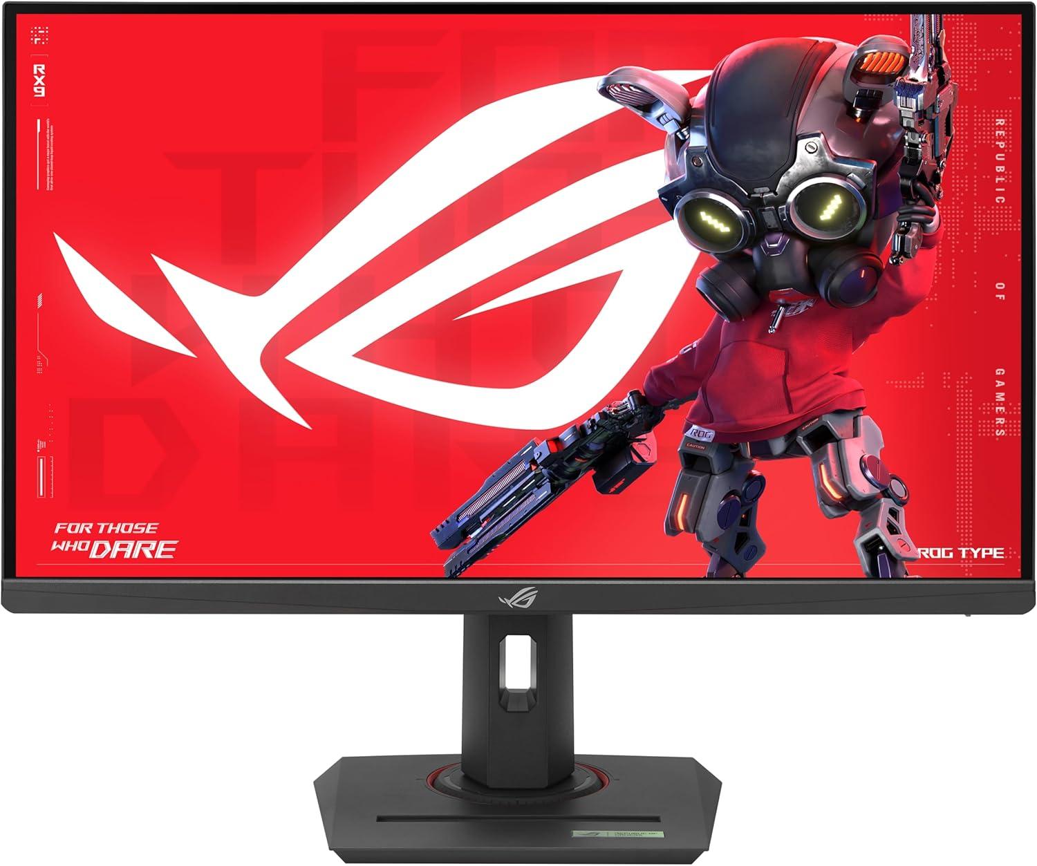 ASUS ROG Strix XG27UCG Gaming Monitor – 27-inch 3840x2160, dual mode (4K 160Hz or FHD 320Hz), 1ms (GTG), Fast IPS, ELMB Sync, G-Sync compatible (processing), DisplayWidget Center, Aura Sync, HDMI 2.1