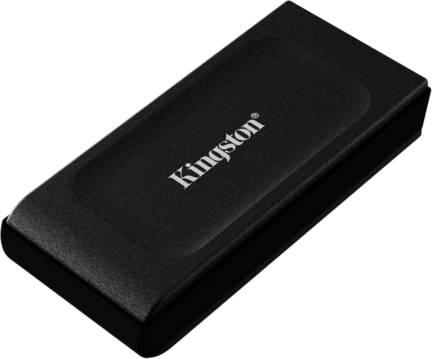 Kingston XS1000 External SSD USB 3.2 Gen 2 Portable Solid State Drive Black - SXS1000/1000G