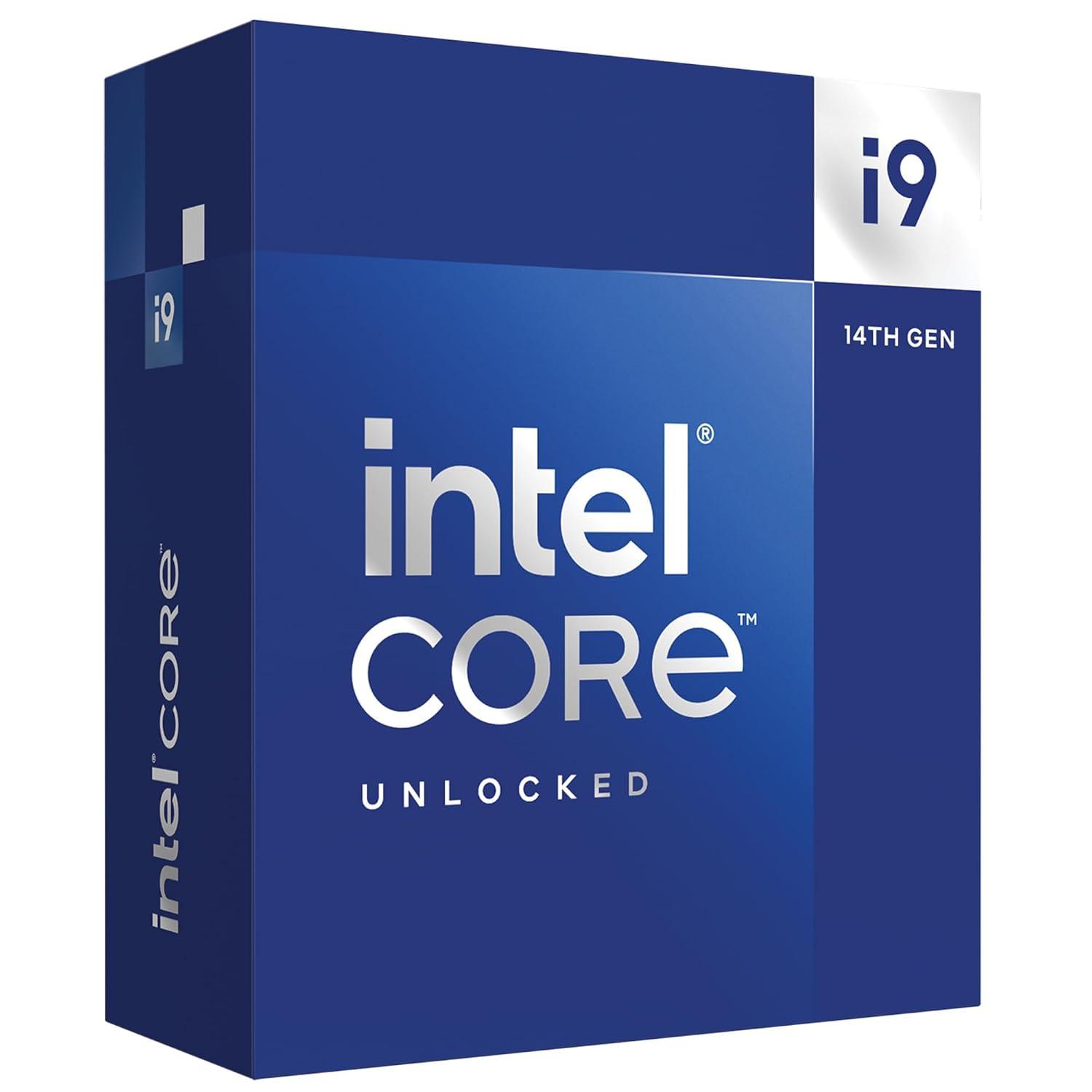 Intel ® Core I9-14900K New Gaming Desktop Processor 24 Cores (8 P-Cores + 16 E-Cores) with Integrated Graphics - Unlocked,LGA 1700