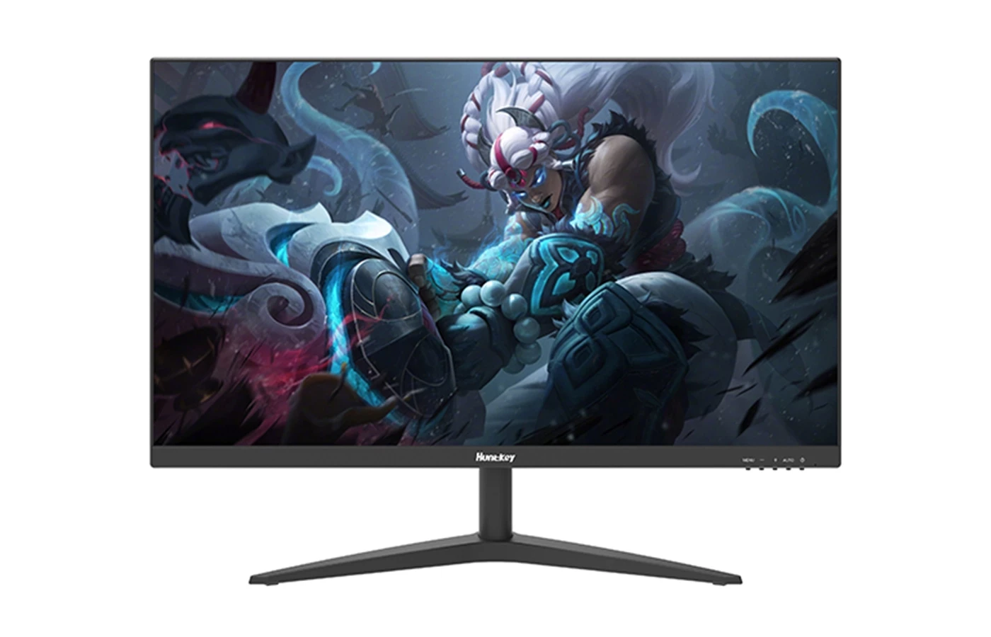 Huntkey RRB2713V Monitor with 27" FHD IPS Display, 75Hz Refresh rate, 14ms response time, 72% NTSC Color Gamut