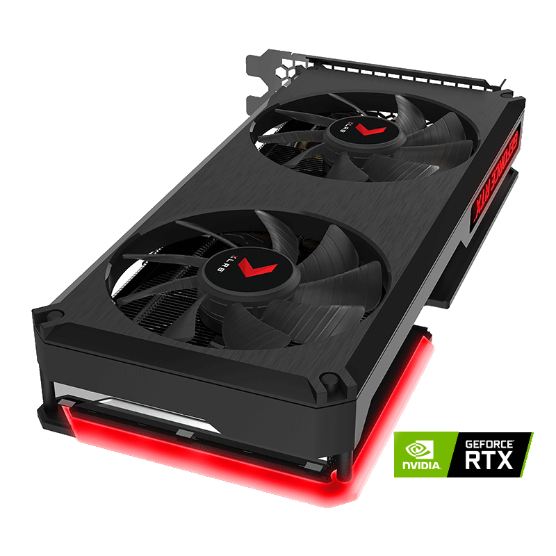 PNY GeForce RTX 3060 12GB XLR8 REVEL EPIC-X RGB Dual Fan Edition GDDR6 Graphics Card