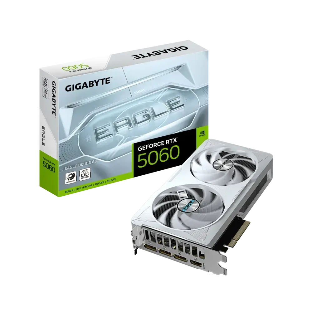 Gigabyte GeForce RTX 5060 EAGLE OC ICE 8G Graphics Card