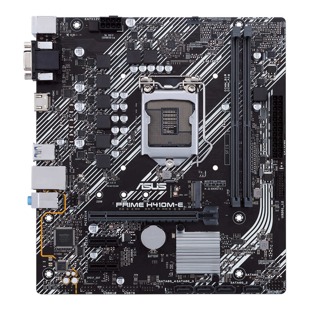 Asus Prime H410M-E Intel 10th Gen Micro-ATX Motherboard
