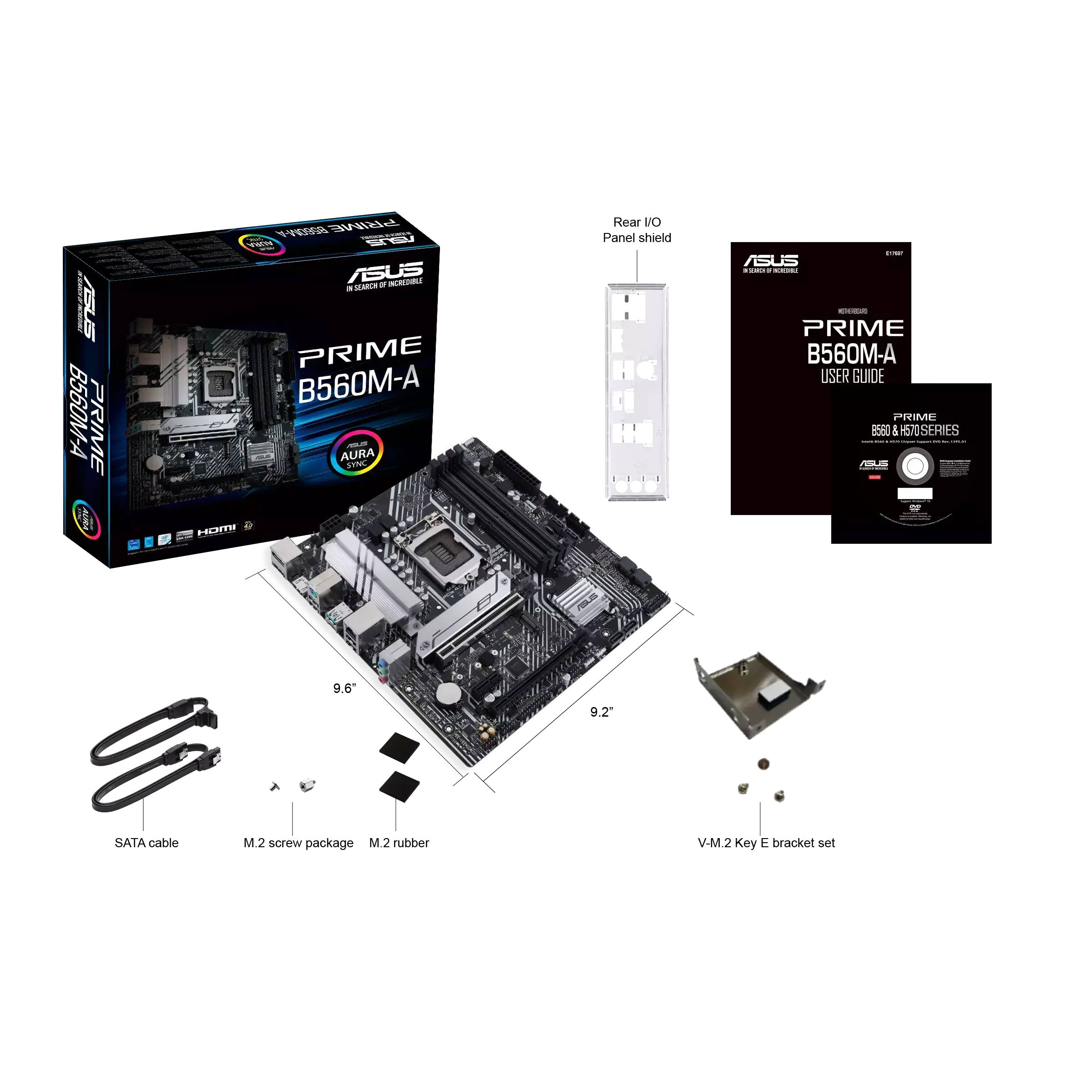 ASUS PRIME B560M-A 10th and 11th Gen Micro-ATX Motherboard