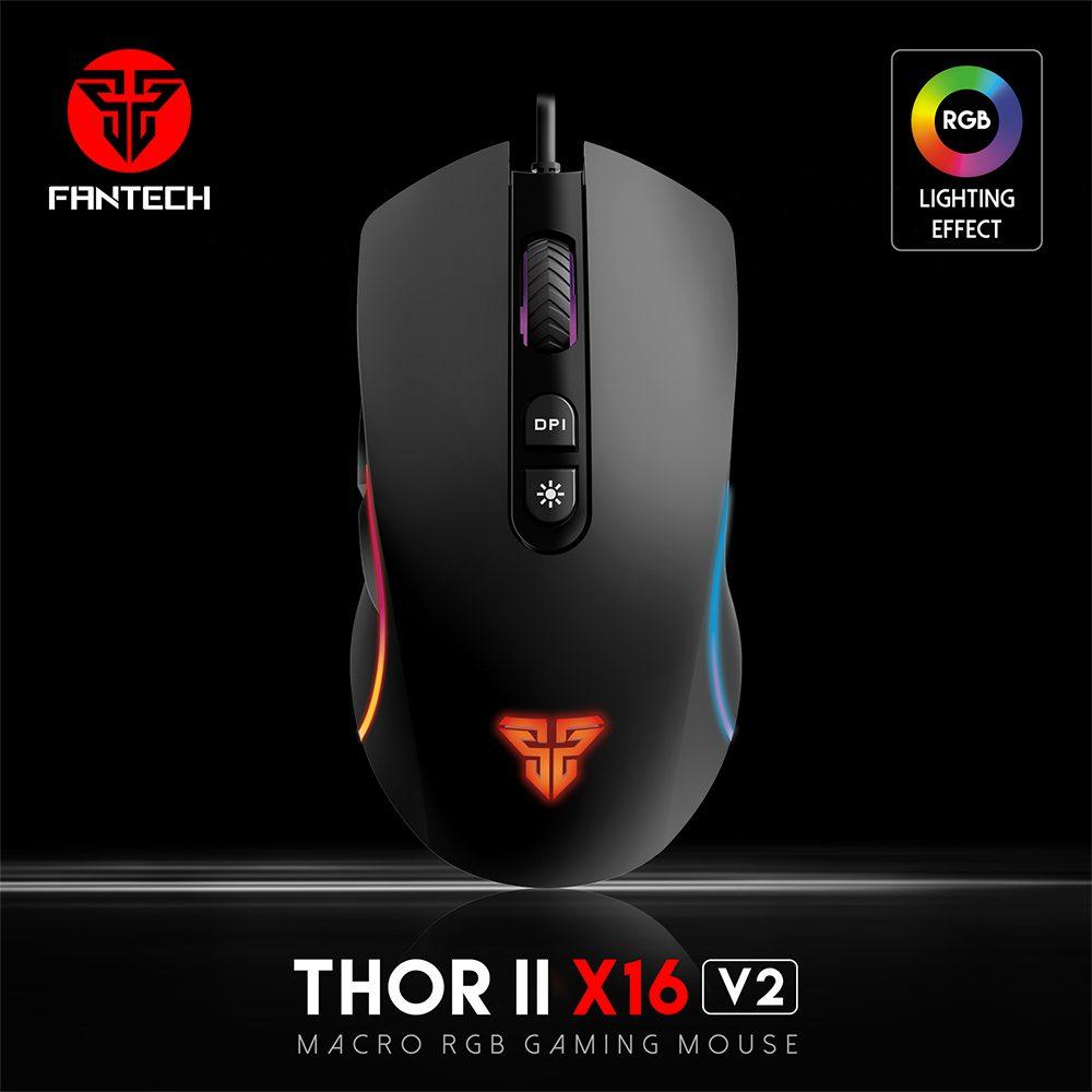 Fantech THOR II X16 V2 MACRO WIRED GAMING MOUSE