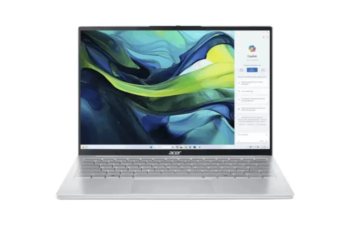 Acer Swift Lite 14 SFL14-54M (AMD Ryzen 7 260 Processor | 16GB RAM | 1TB SSD Storage | 14" (WUXGA, 1920 x 1200) 100% DCI-P3 IPS DIsplay | AMD Radeon 760M Graphics | Backlit Keyboard | Wi-Fi 6E & BT 5.2 | Windows 11 | 1 Year Warranty | Light Silver)