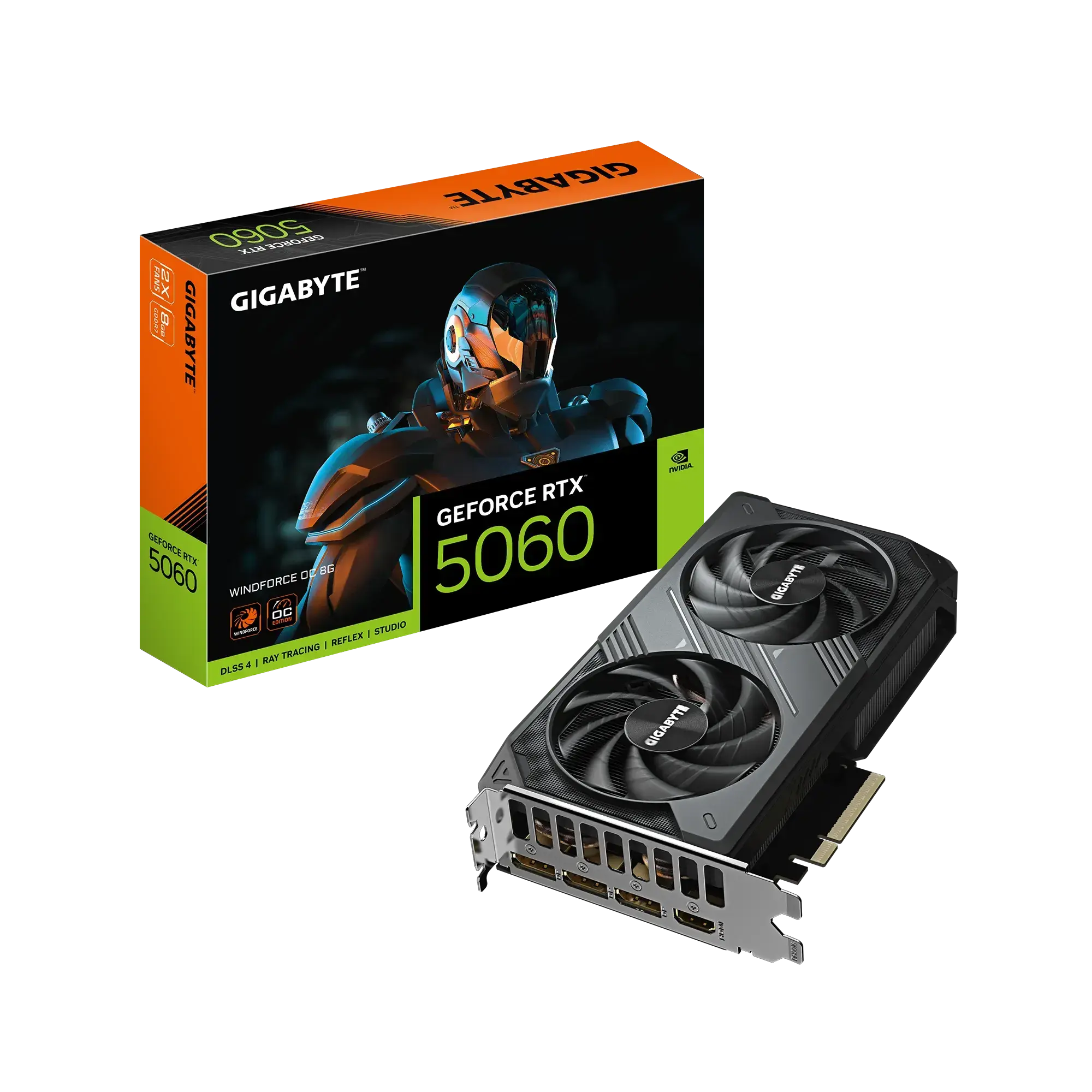 GIGABYTE GeForce RTX 5060 WINDFORCE OC 8GB