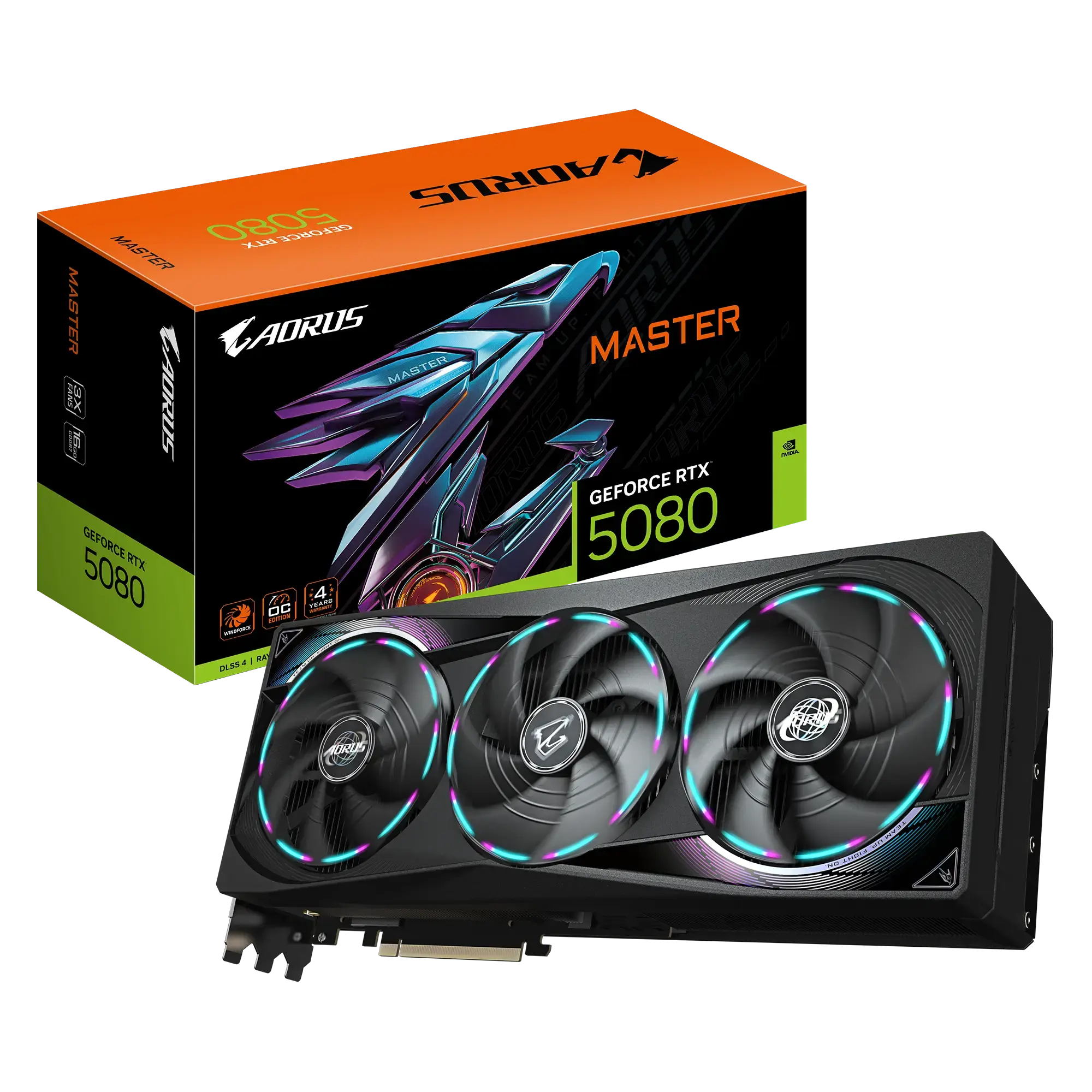 Gigabyte AORUS GeForce RTX 5080 MASTER 16GB